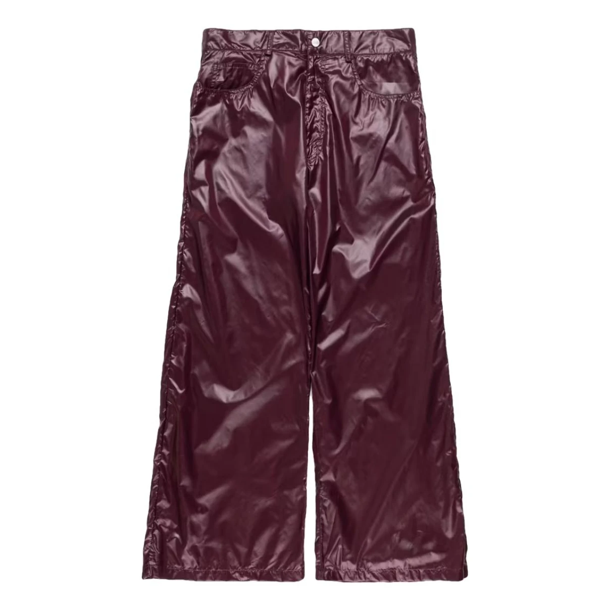Pre-owned Agr Trousers In Red