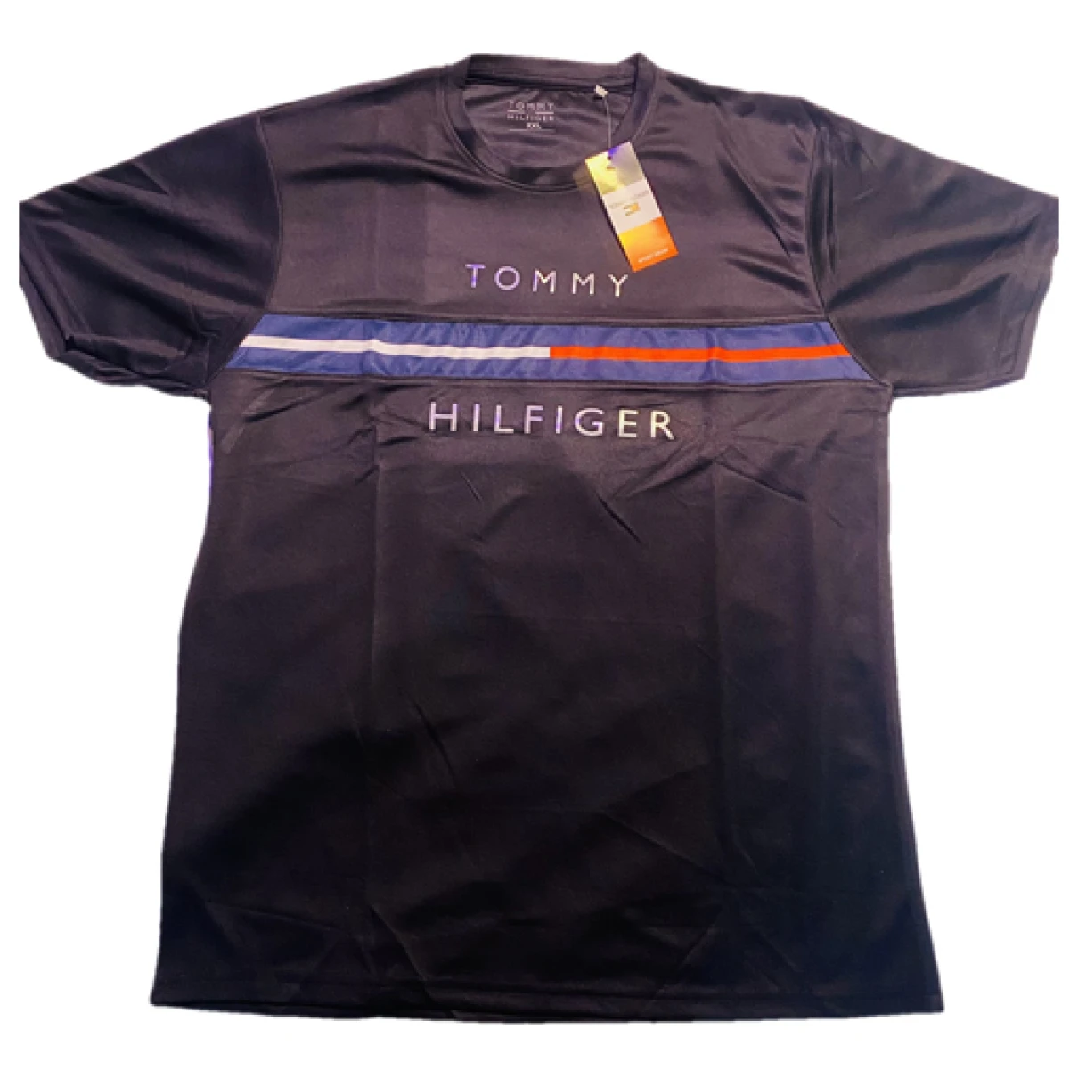 Pre-owned Tommy Hilfiger T-shirt In Black
