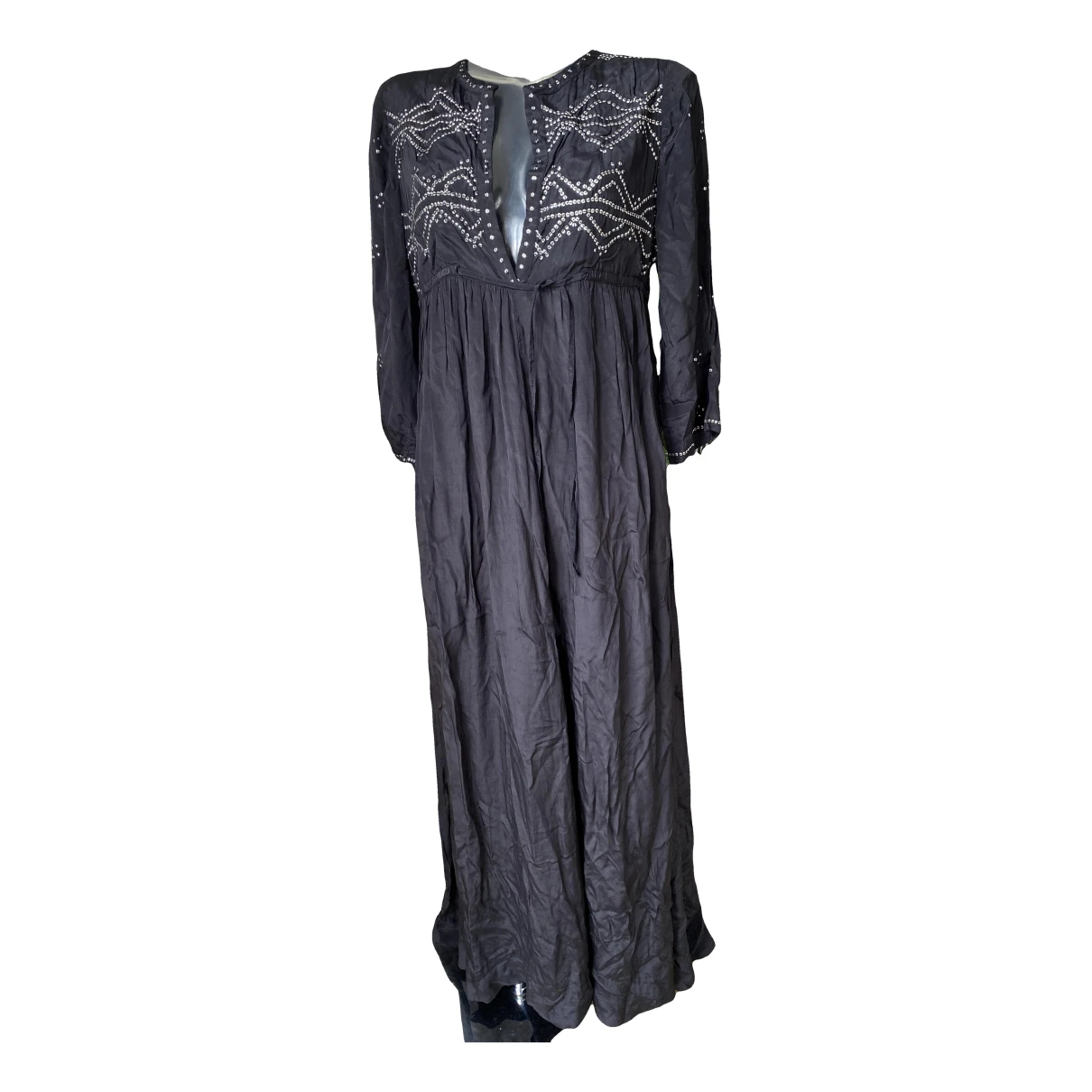 Pre-owned Stella Forest Maxi Dress In Black