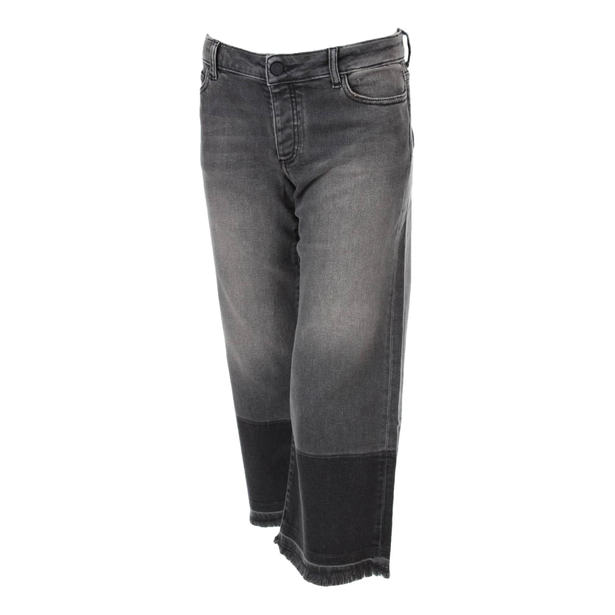 Pre-owned Zadig & Voltaire Large Jeans In Grey