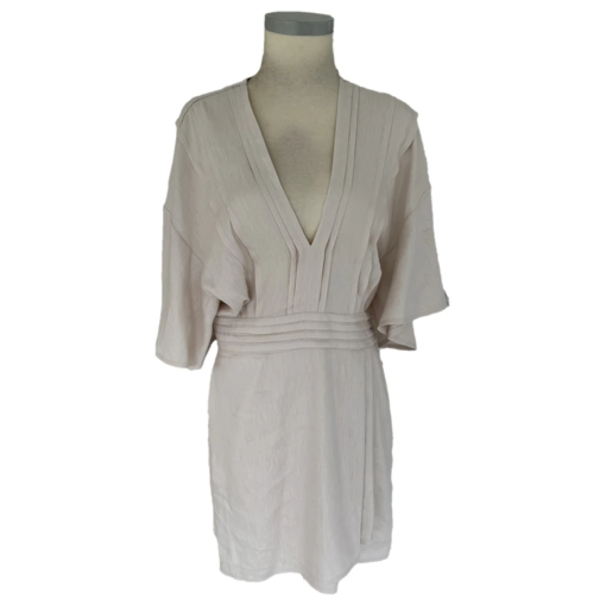 Pre-owned Iro Spring Summer 2020 Linen Mini Dress In Other
