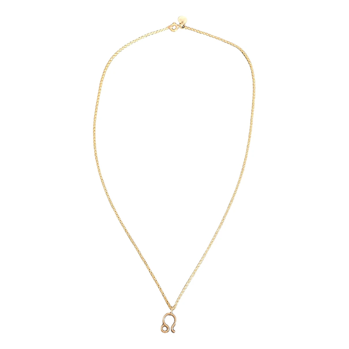 Pre-owned Atelier Paulin Yellow Gold Necklace
