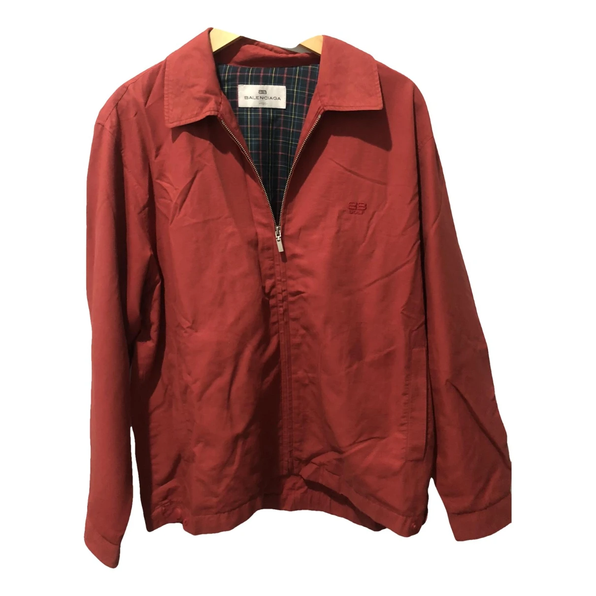 Pre-owned Balenciaga Jacket In Red
