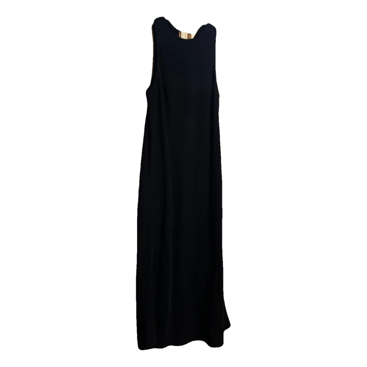Pre-owned 8pm Maxi Dress In Black