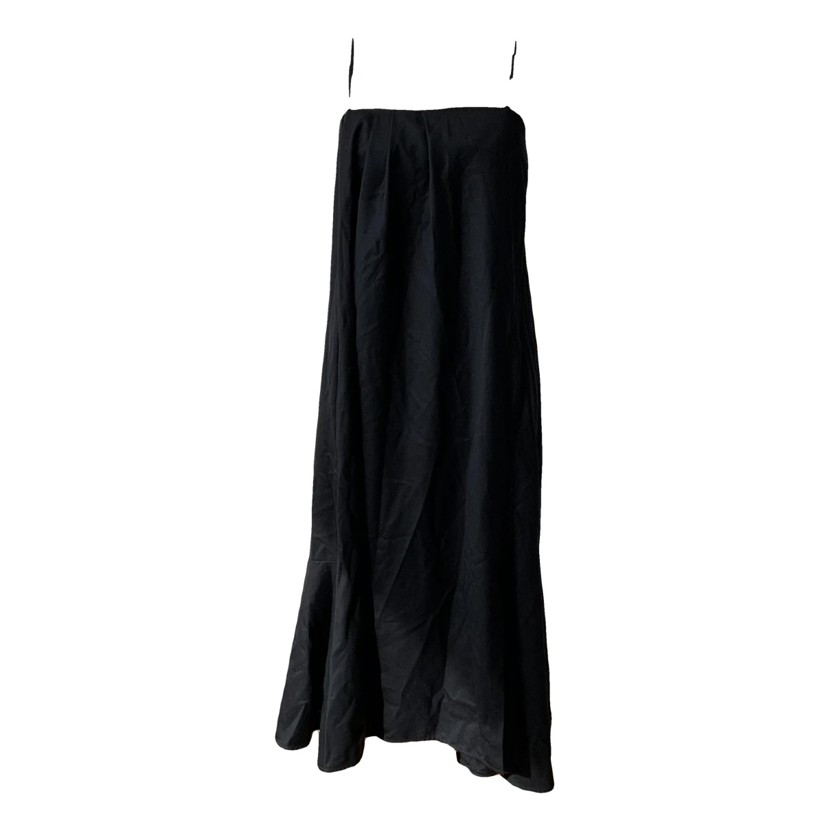 Pre-owned Eudon Choi Wool Mid-length Dress In Black