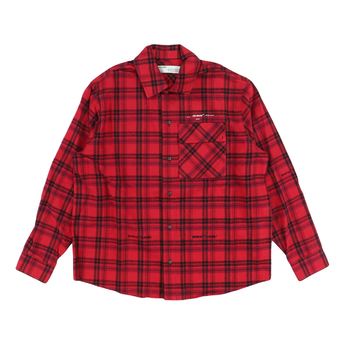 Pre-owned Off-white Shirt In Red