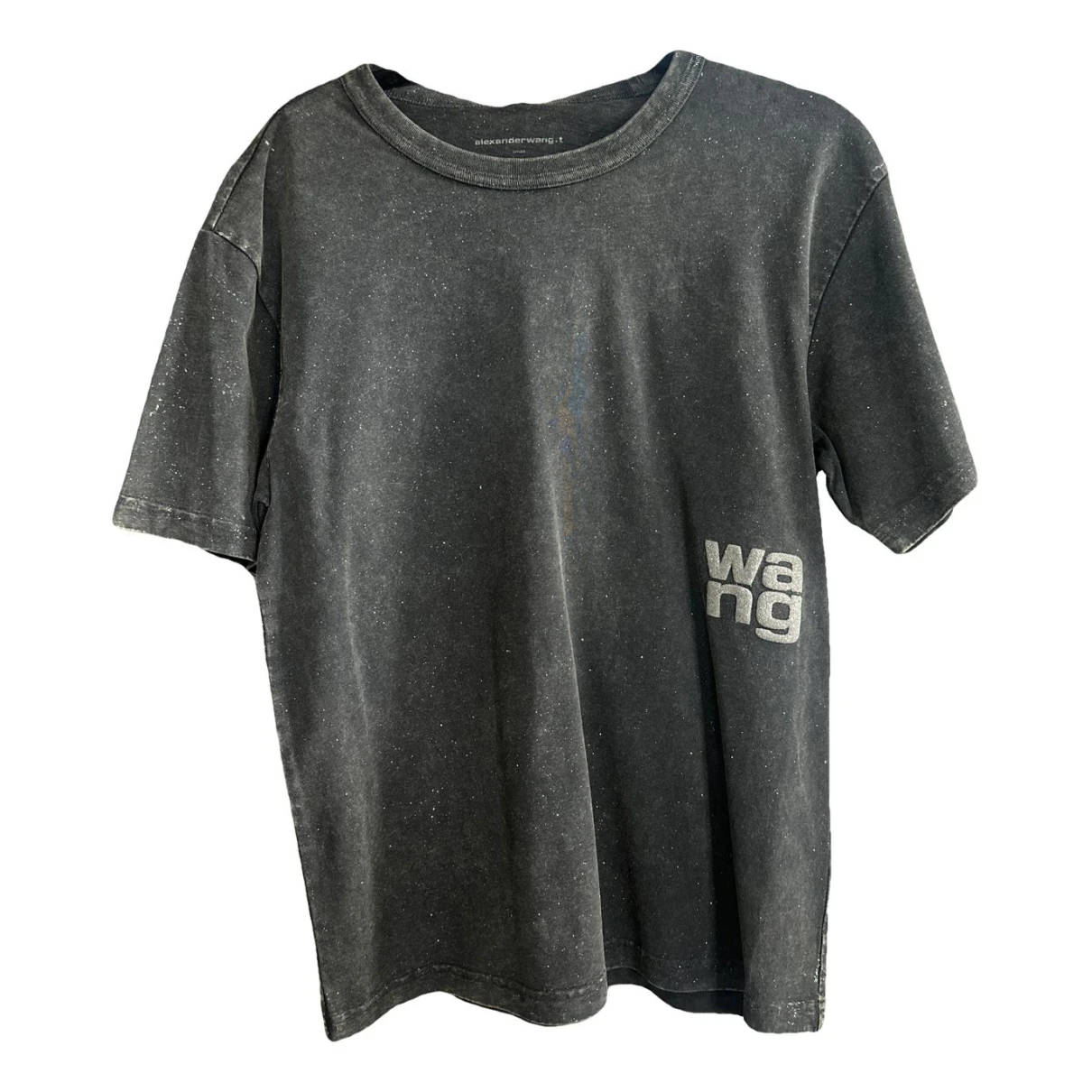 Pre-owned Alexander Wang T T-shirt In Grey