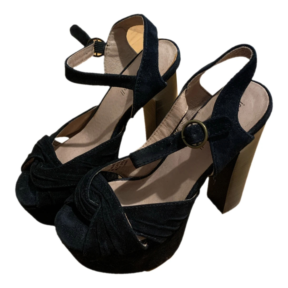 Pre-owned Jeffrey Campbell Sandals In Black