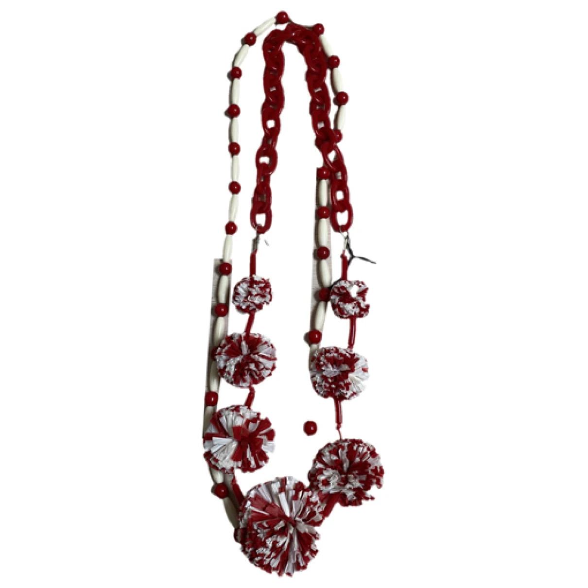 Pre-owned Max Mara Necklace In Red