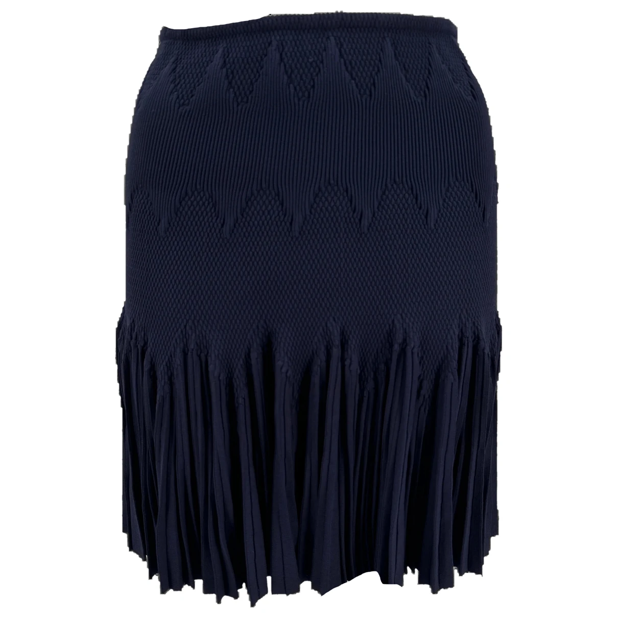 Pre-owned Alaïa Mid-length Skirt In Blue