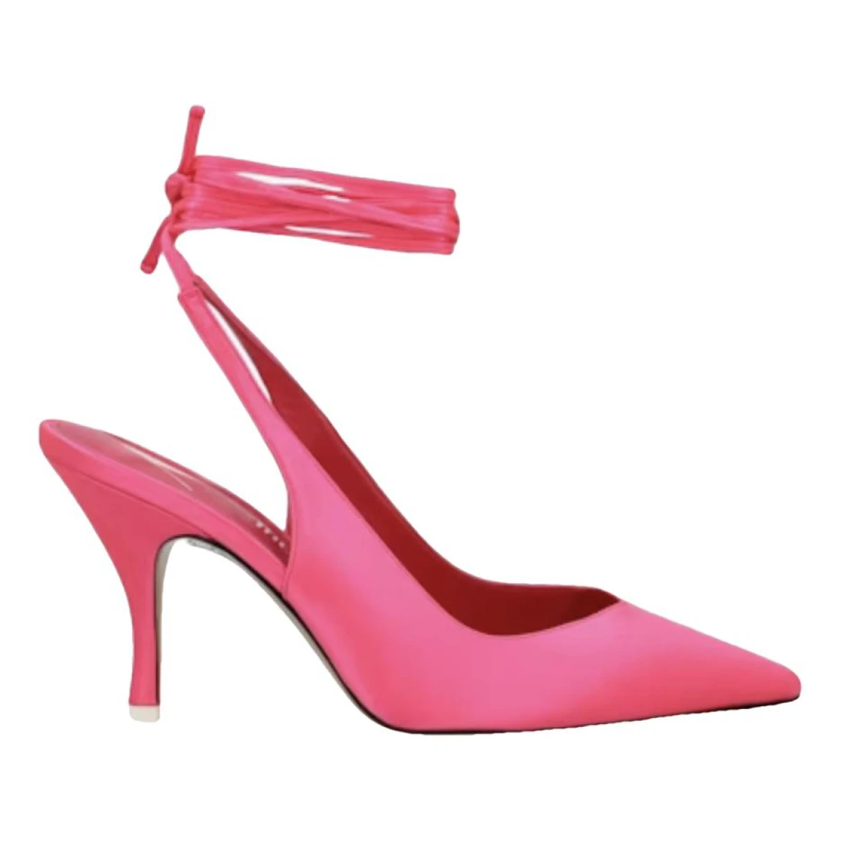 Pre-owned Attico Heels In Pink