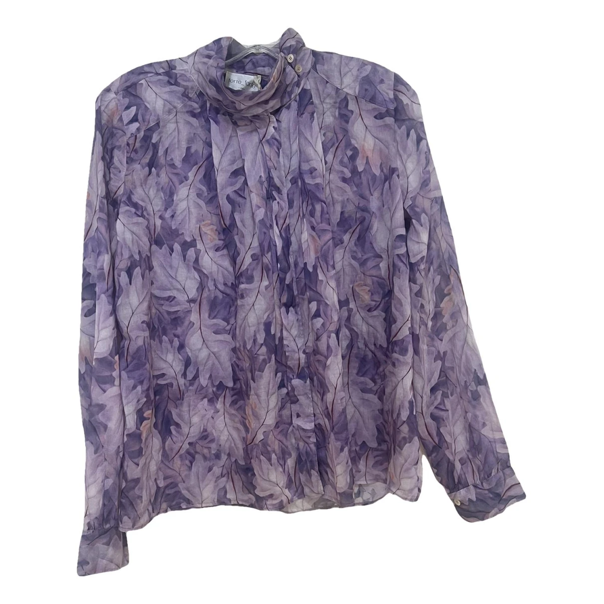 Pre-owned Forte Forte Blouse In Purple
