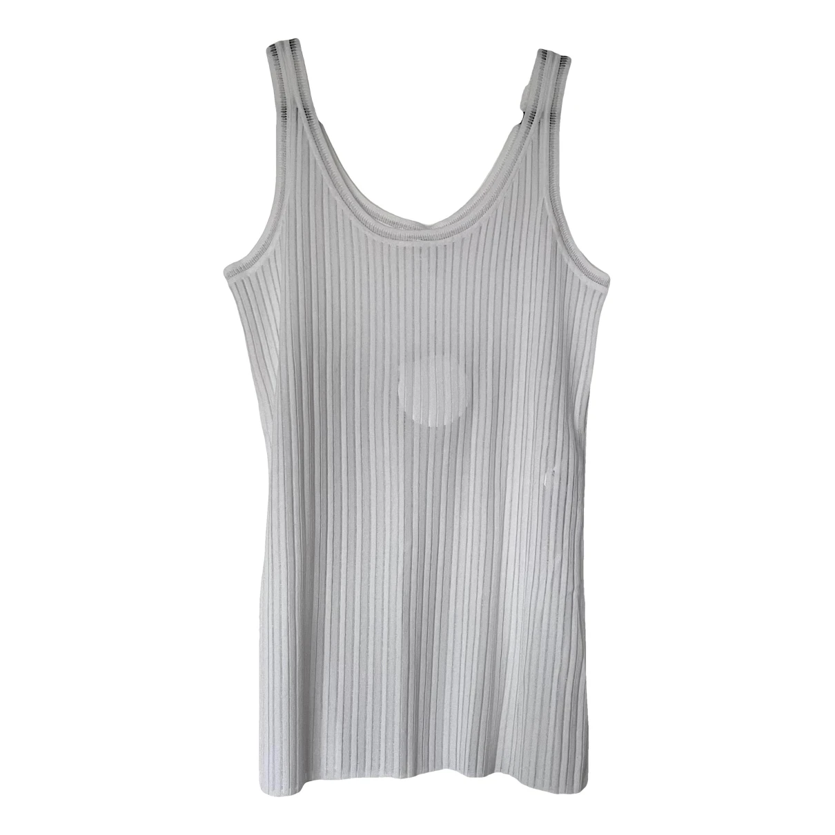 Pre-owned Chloé Silk Camisole In White