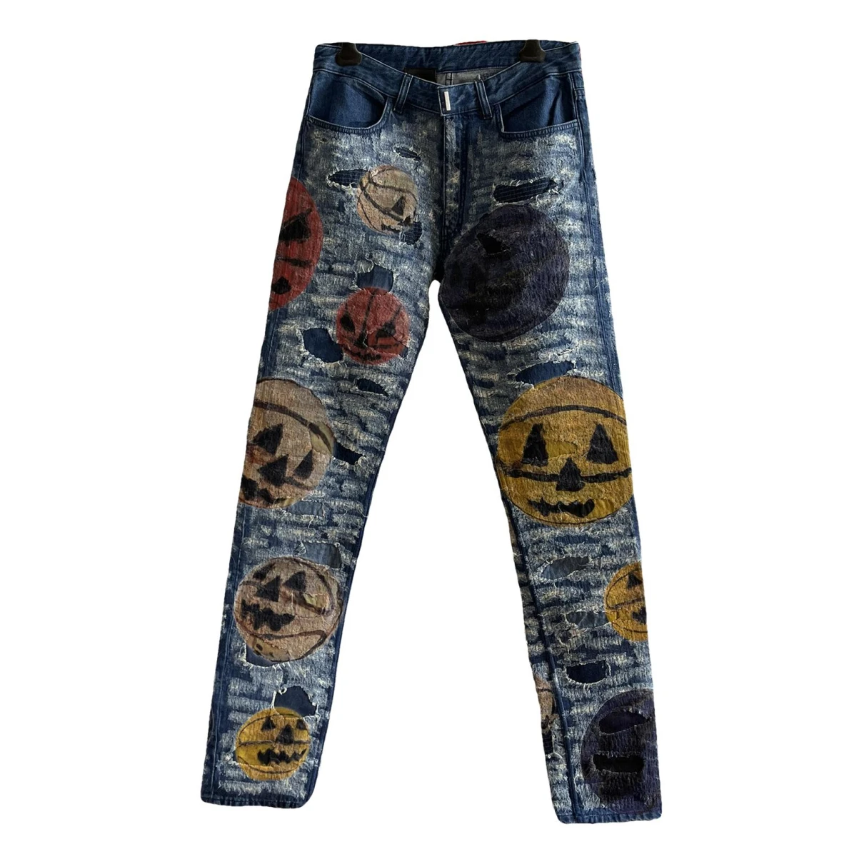 Pre-owned Givenchy Slim Jean In Multicolour