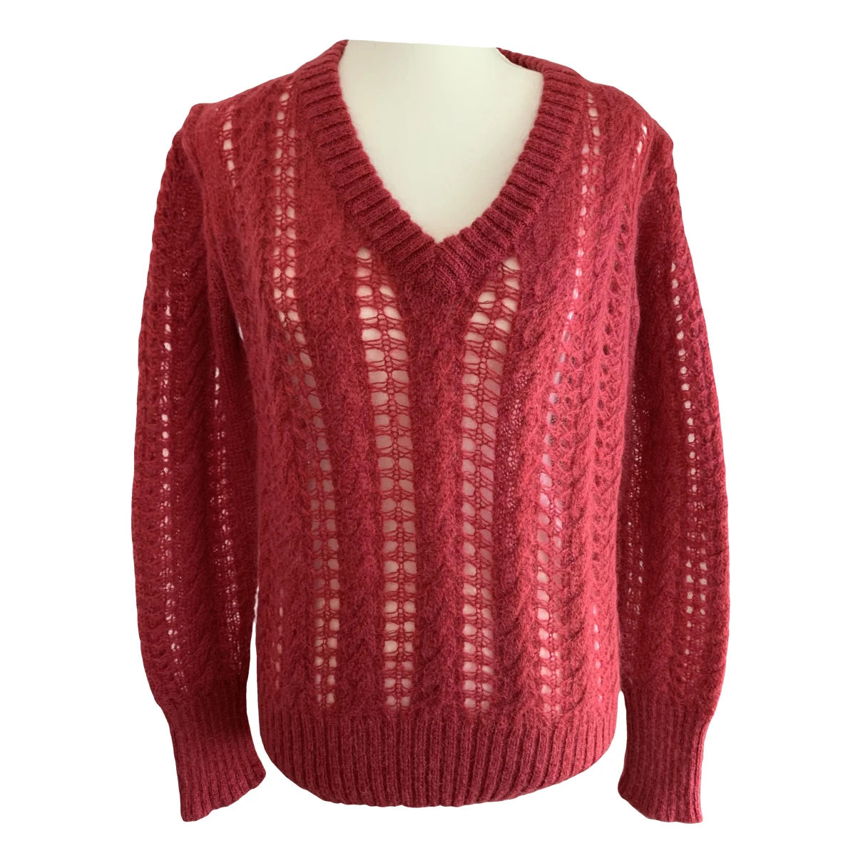 Pre-owned Ermanno Scervino Wool Jumper In Red
