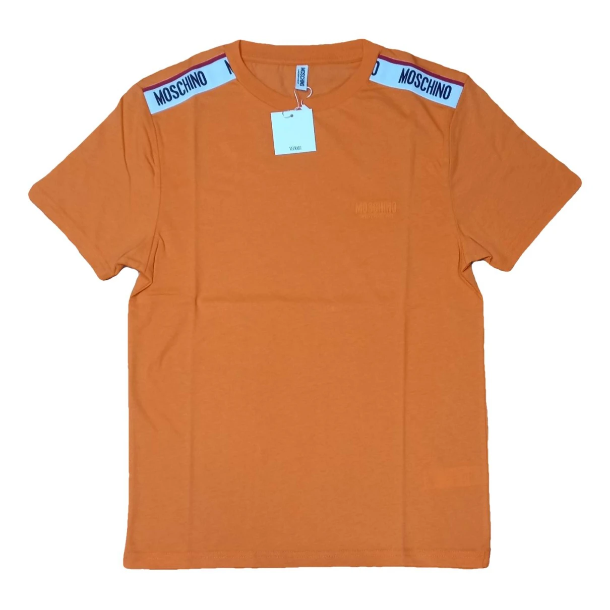Pre-owned Moschino T-shirt In Orange