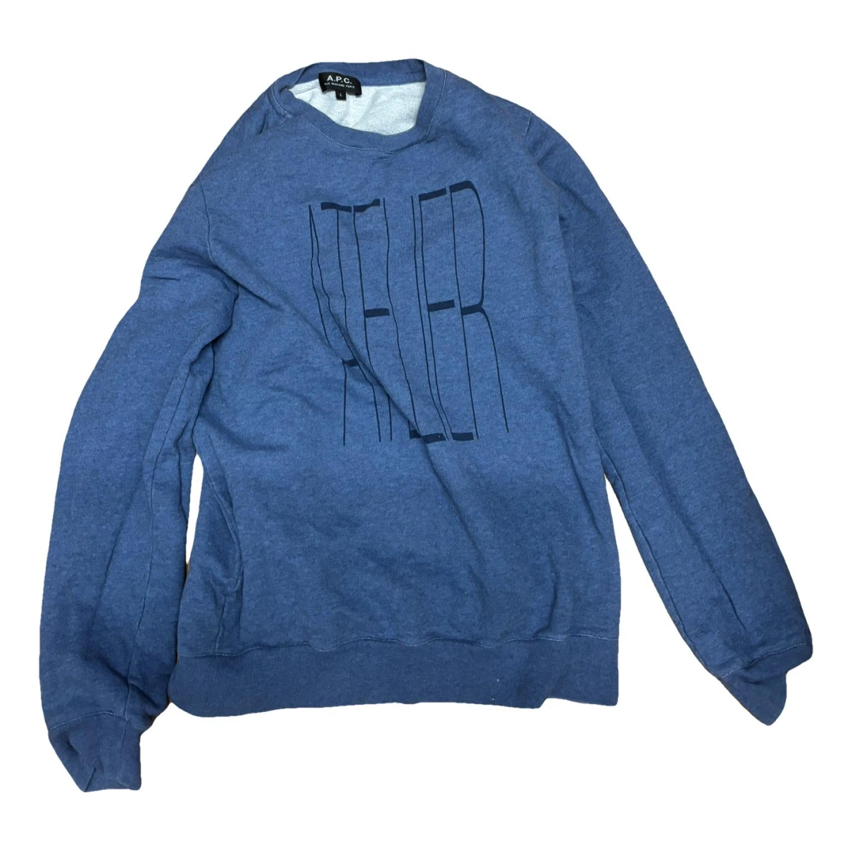 Pre-owned Apc Sweatshirt In Blue
