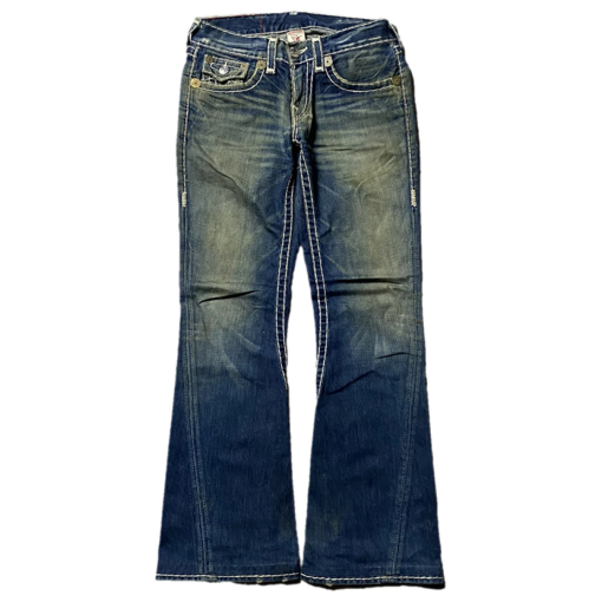 Pre-owned True Religion Jeans In Blue