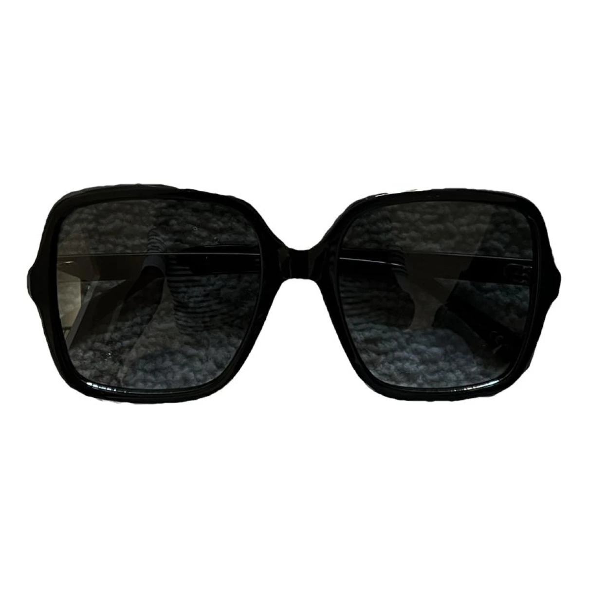 Pre-owned Givenchy Oversized Sunglasses In Black