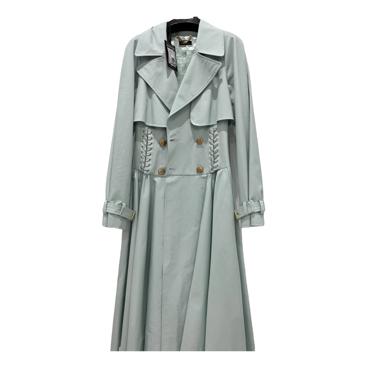 Pre-owned Elisabetta Franchi Trench Coat In Other