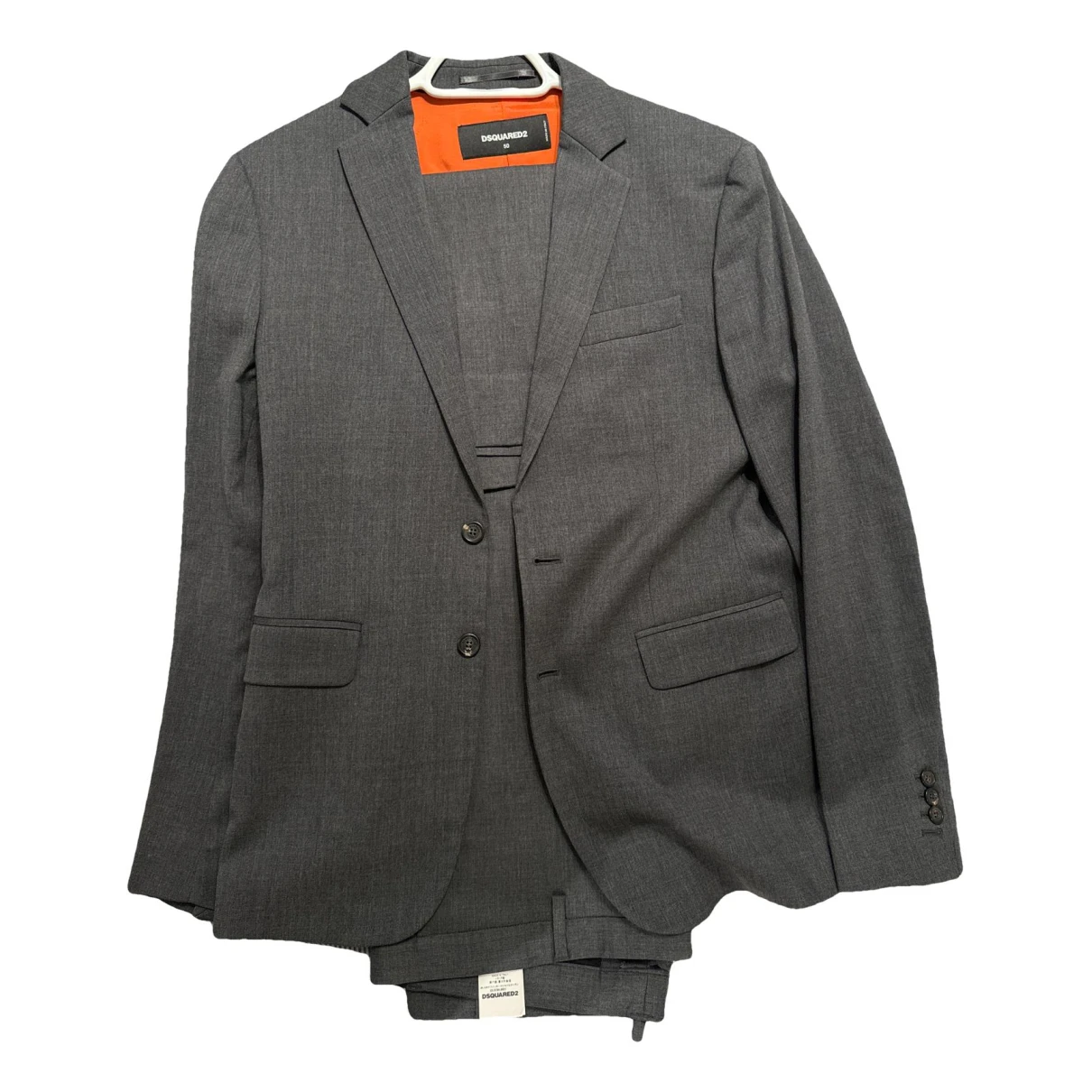 Pre-owned Dsquared2 Suit In Grey