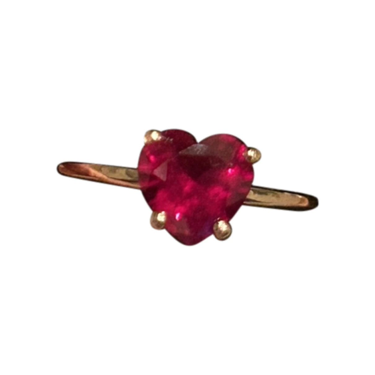 Pre-owned Dodo Amore Pink Gold Ring In Other