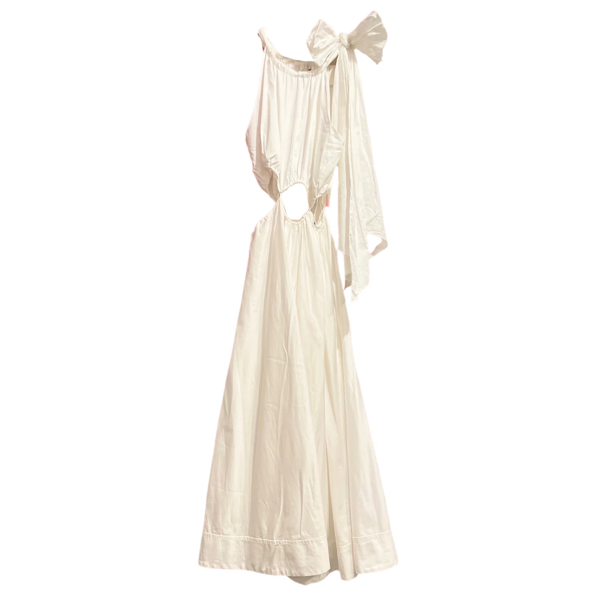 Pre-owned Aje Mid-length Dress In White