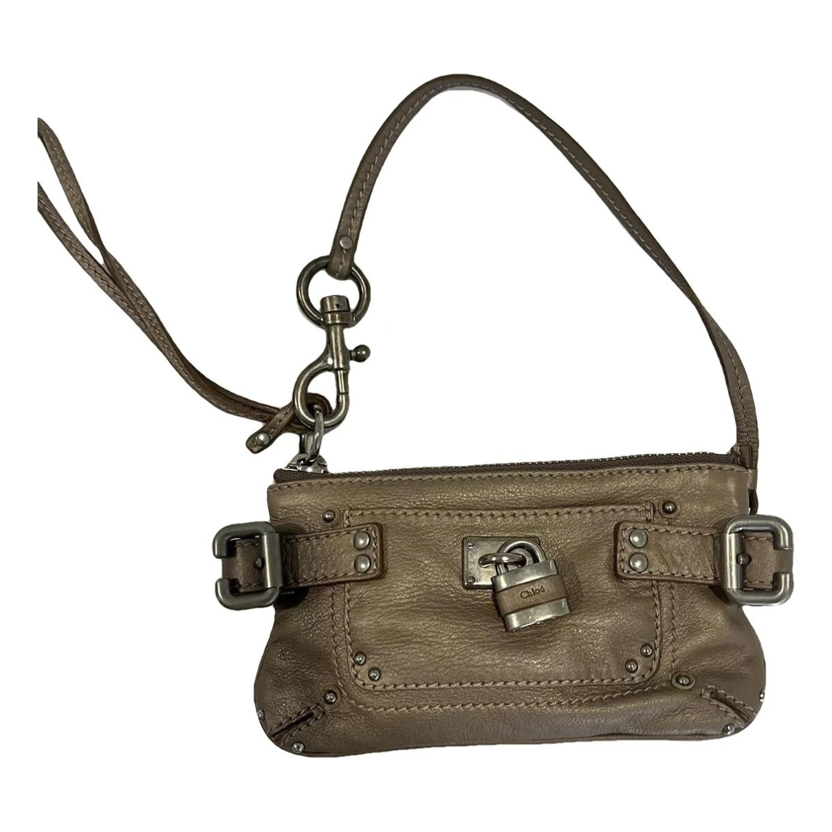 Pre-owned Chloé Leather Mini Bag In Brown