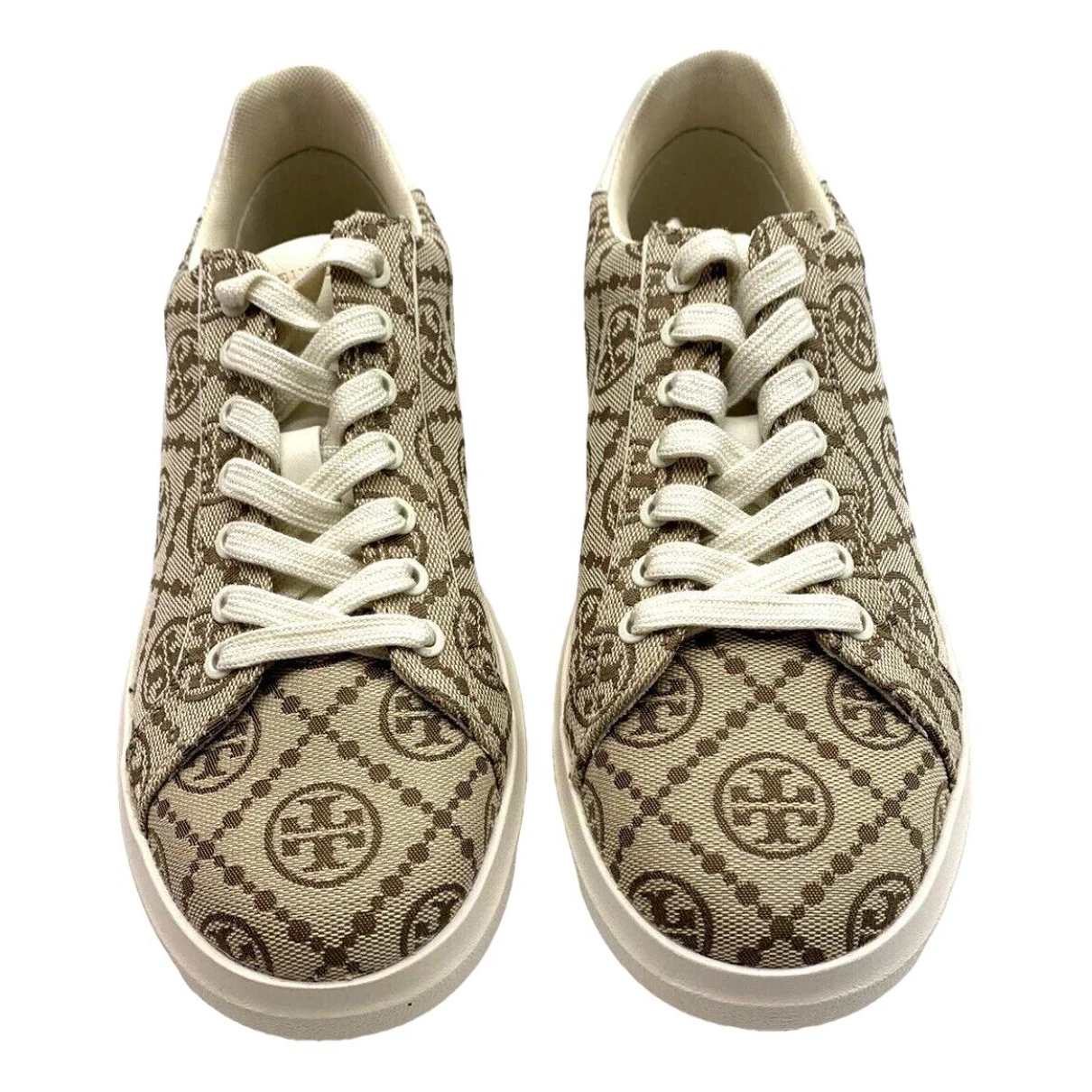 Pre-owned Tory Burch Leather Trainers In Other