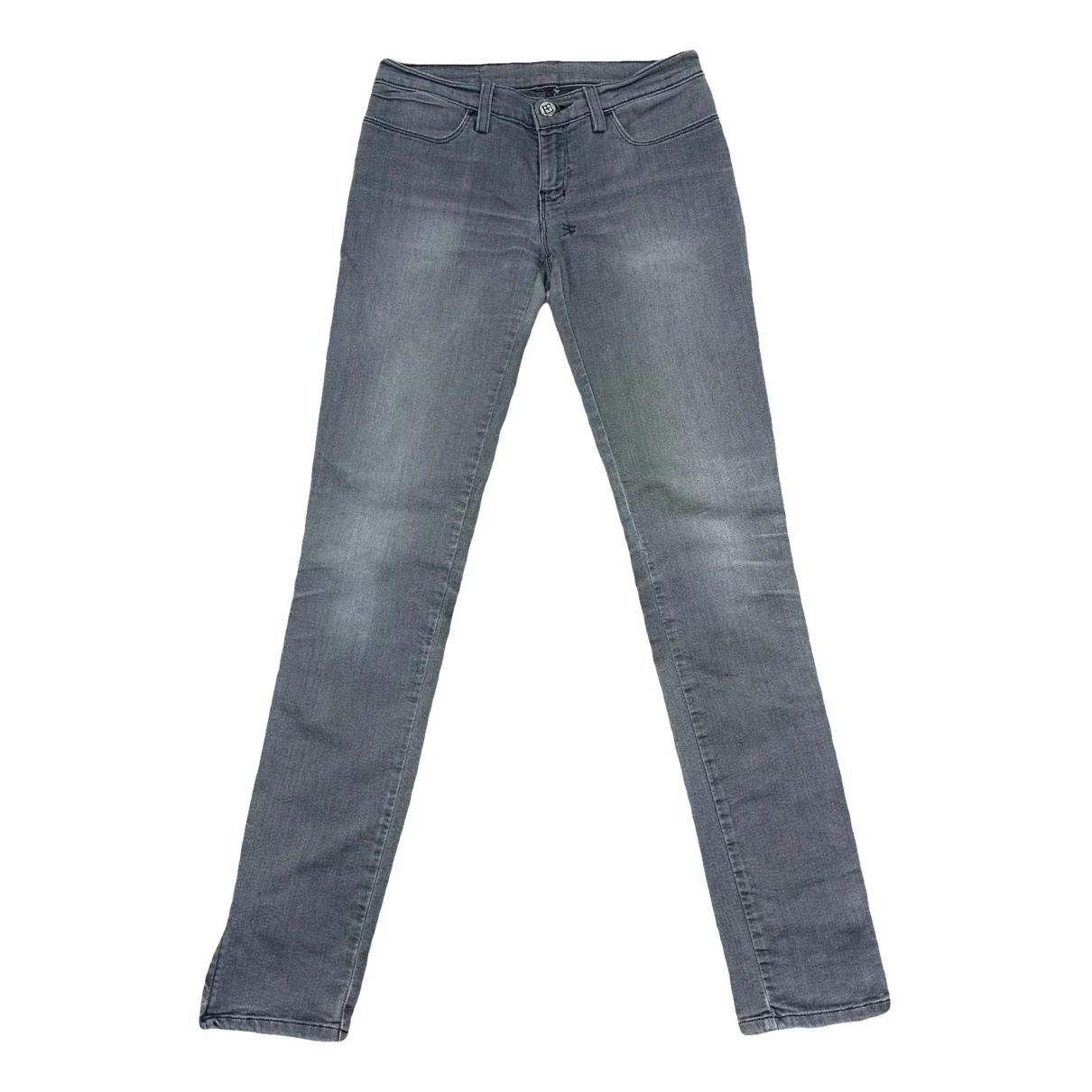 Pre-owned Ksubi Slim Jeans In Grey