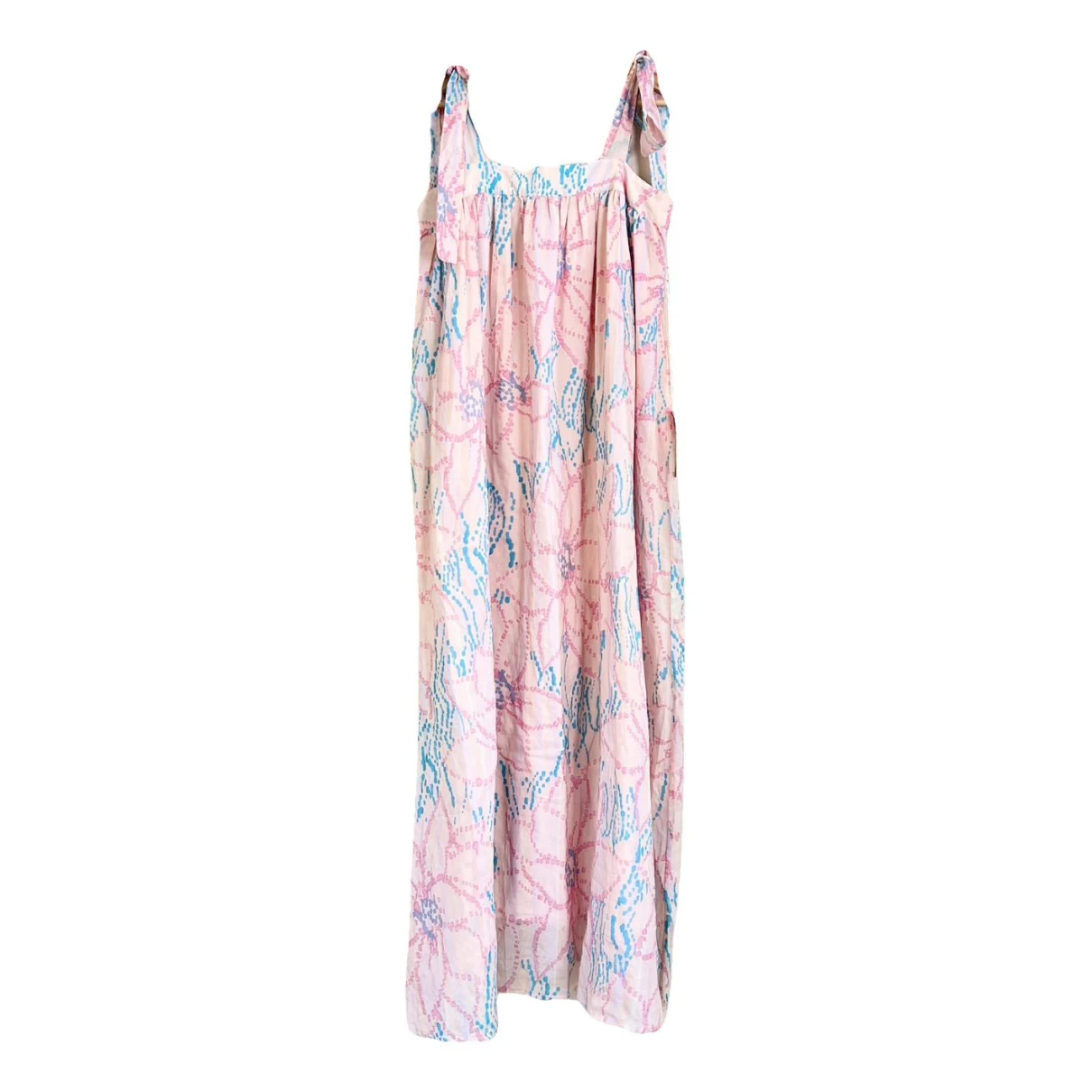 Pre-owned Warm Maxi Dress In Pink