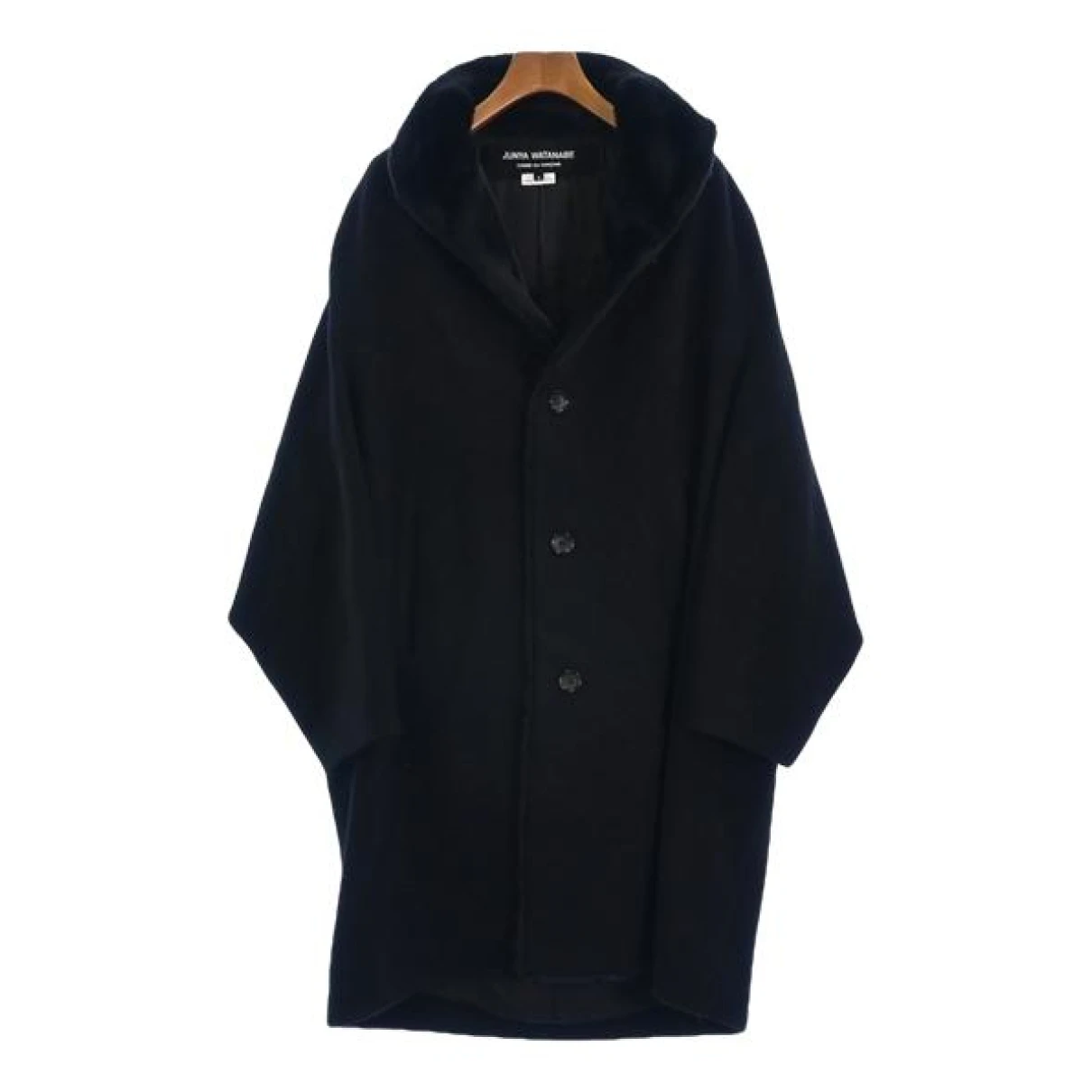 Pre-owned Junya Watanabe Wool Coat In Black