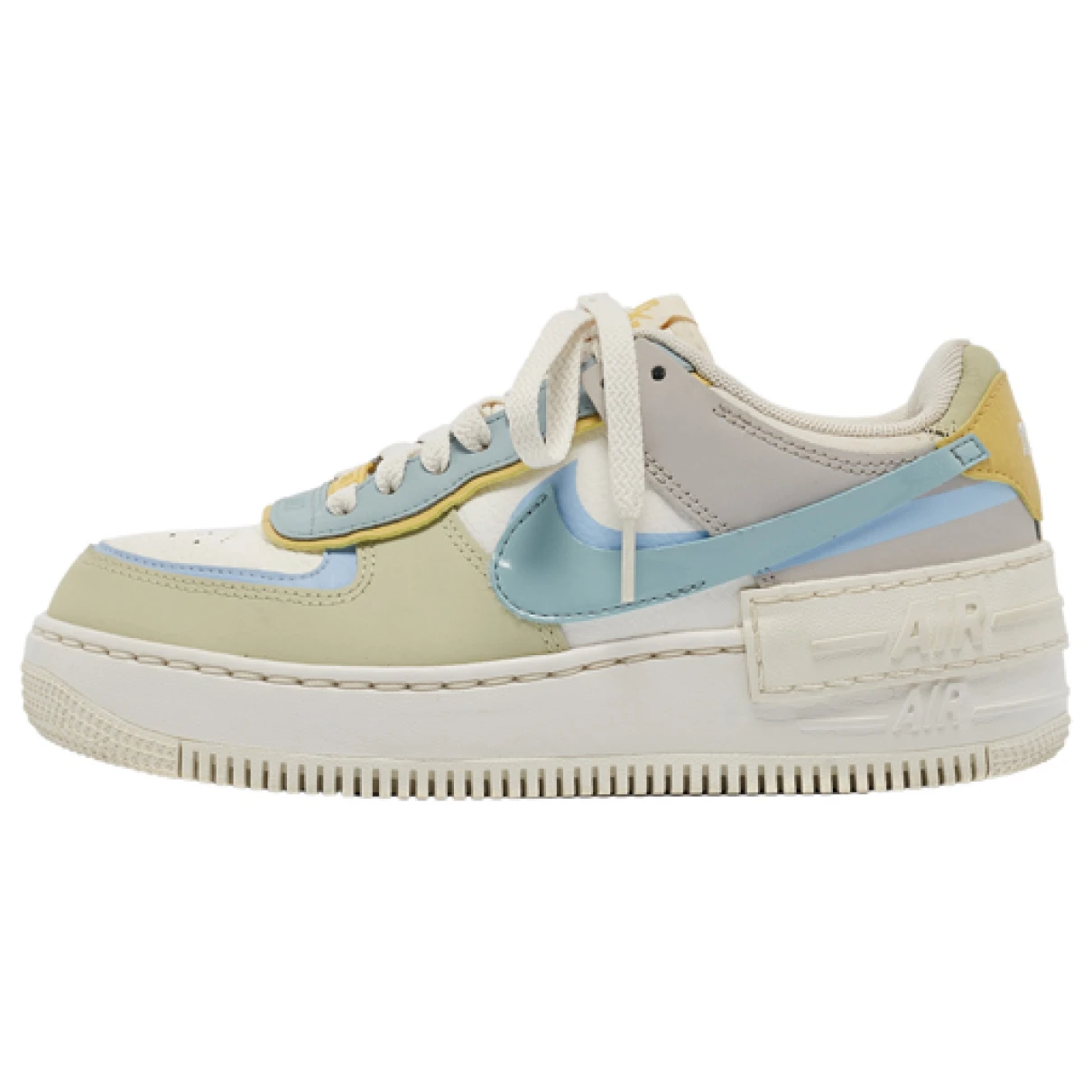 Pre-owned Nike Patent Leather Trainers In Multicolour