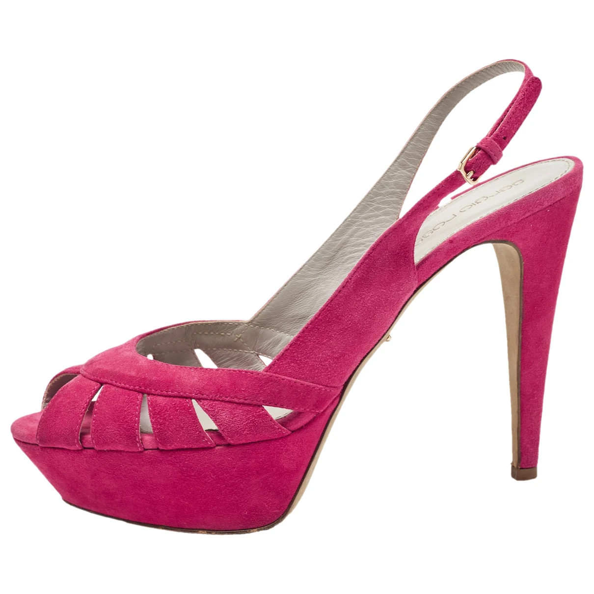 Pre-owned Sergio Rossi Sandal In Pink