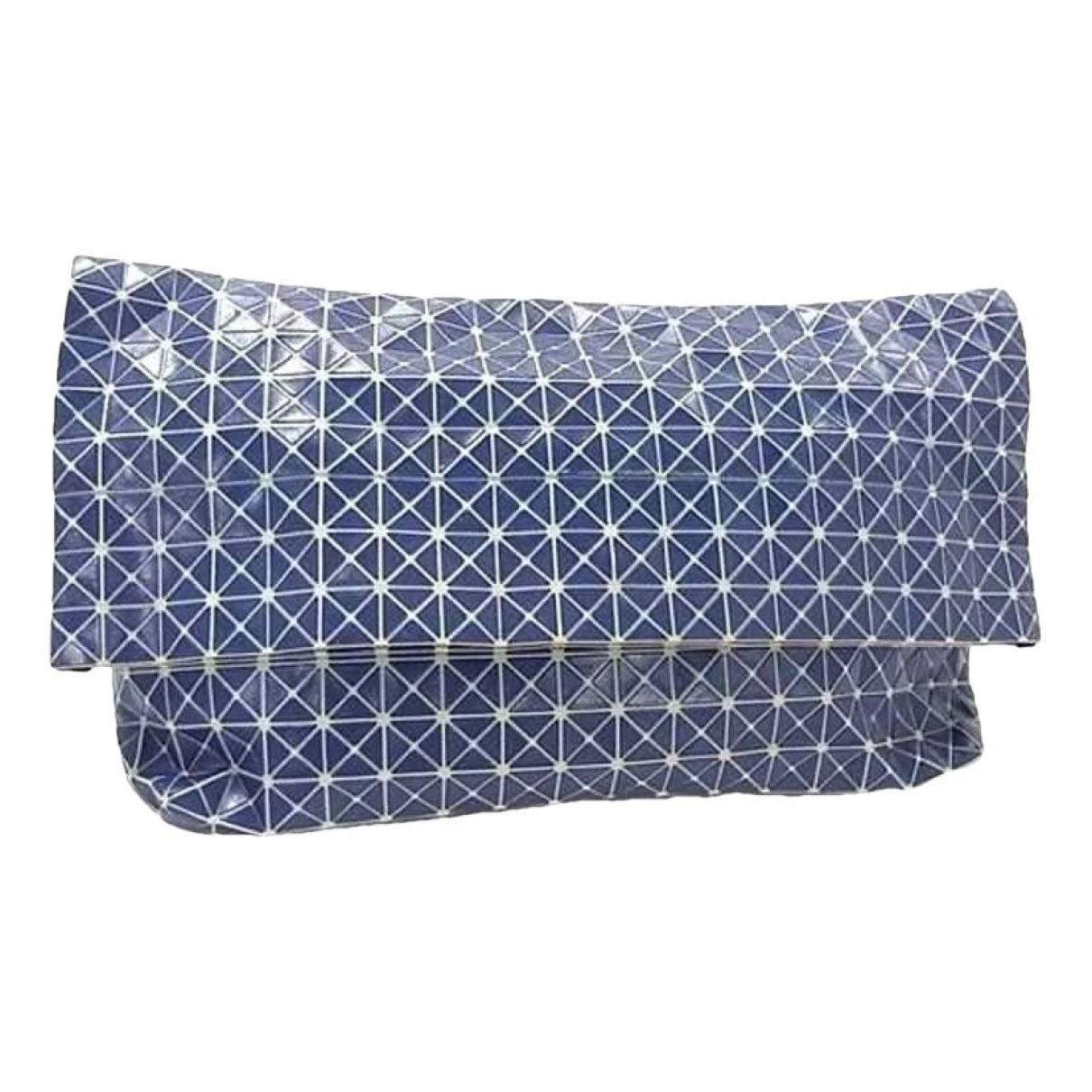 Pre-owned Issey Miyake Clutch Bag In Blue