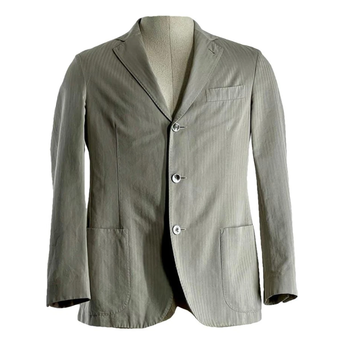 Pre-owned Pal Zileri Jacket In Grey