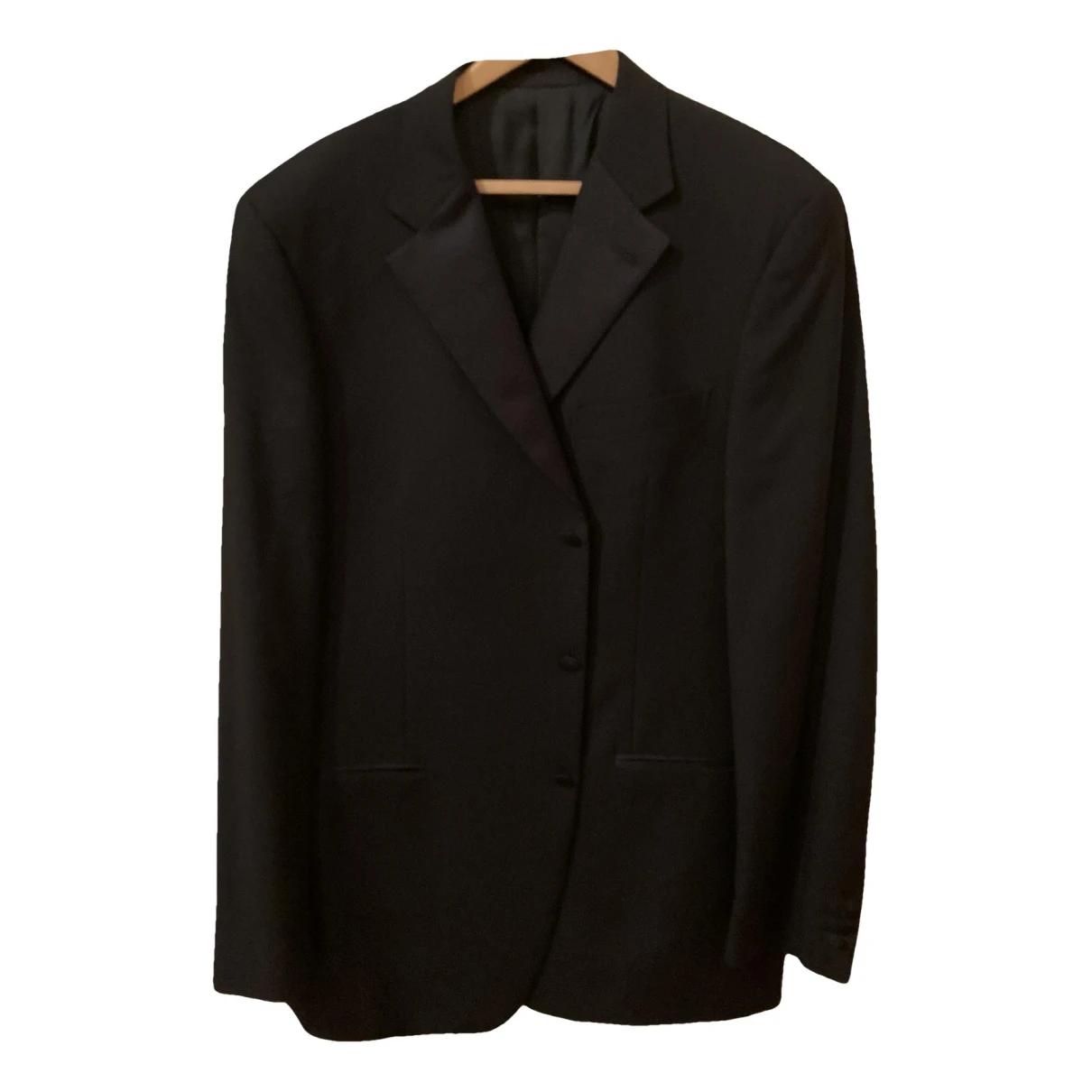 Pre-owned Ermenegildo Zegna Wool Suit In Black