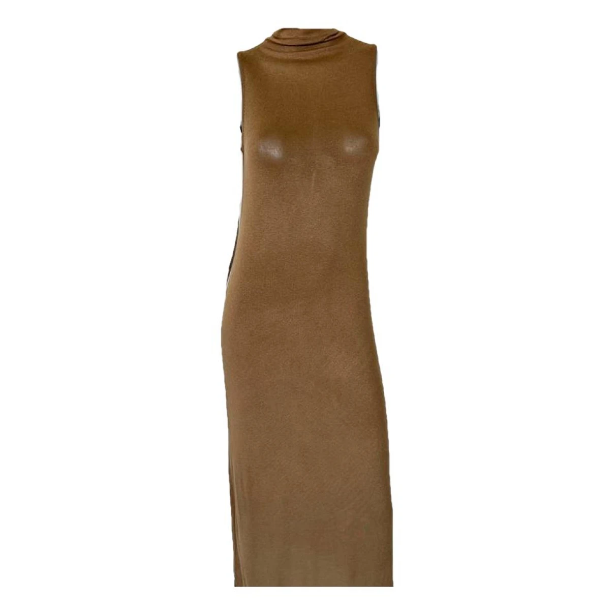 Pre-owned Vince Maxi Dress In Brown