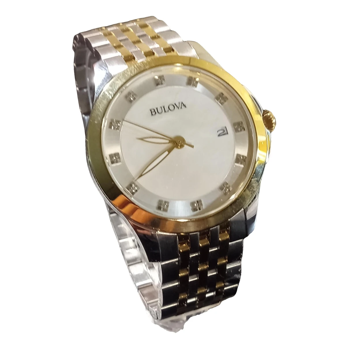 Pre-owned Bulova Watch In Gold