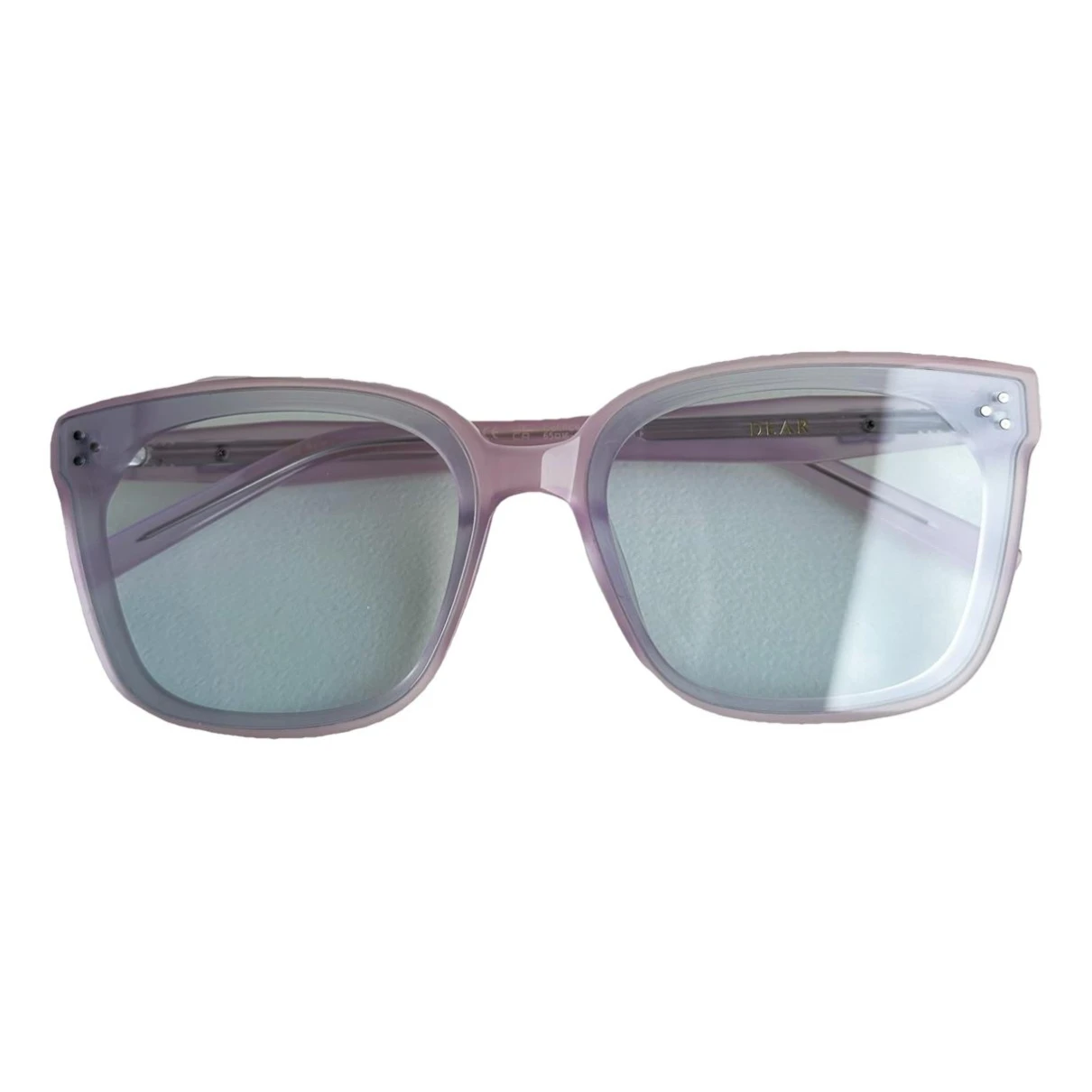 Pre-owned Gentle Monster Sunglasses In White