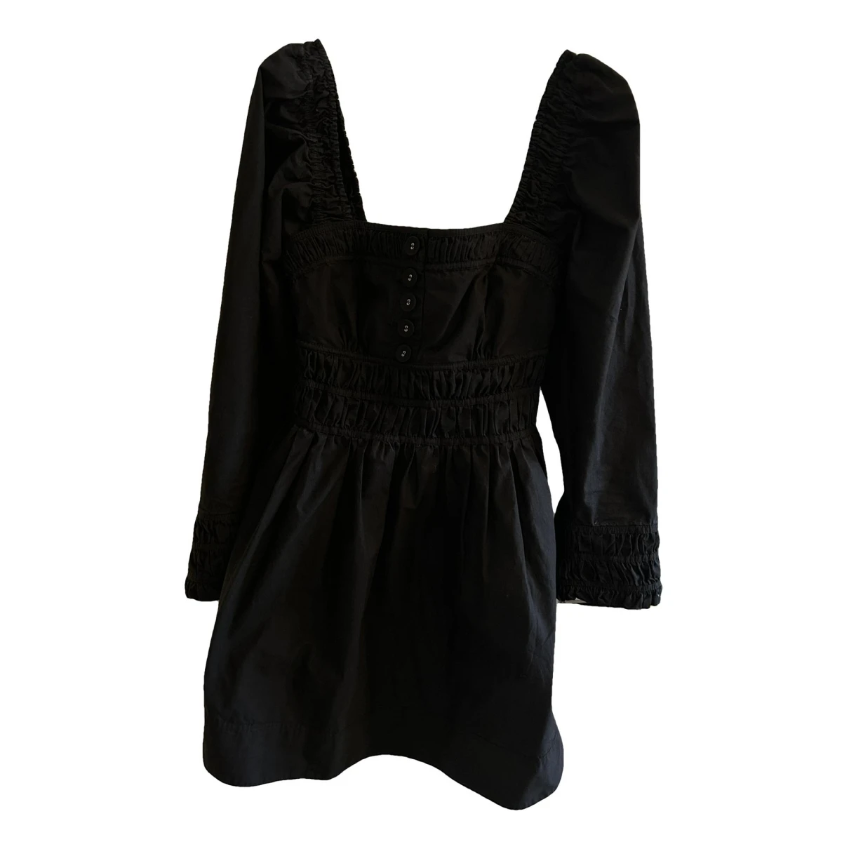 Pre-owned Magali Pascal Mini Dress In Black
