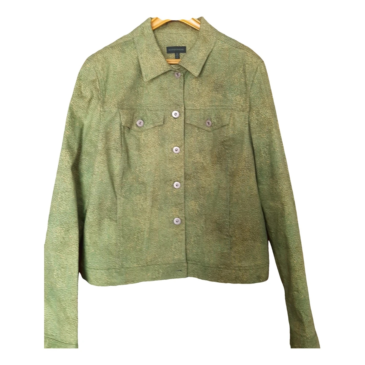 Pre-owned Borbonese Jacket In Green