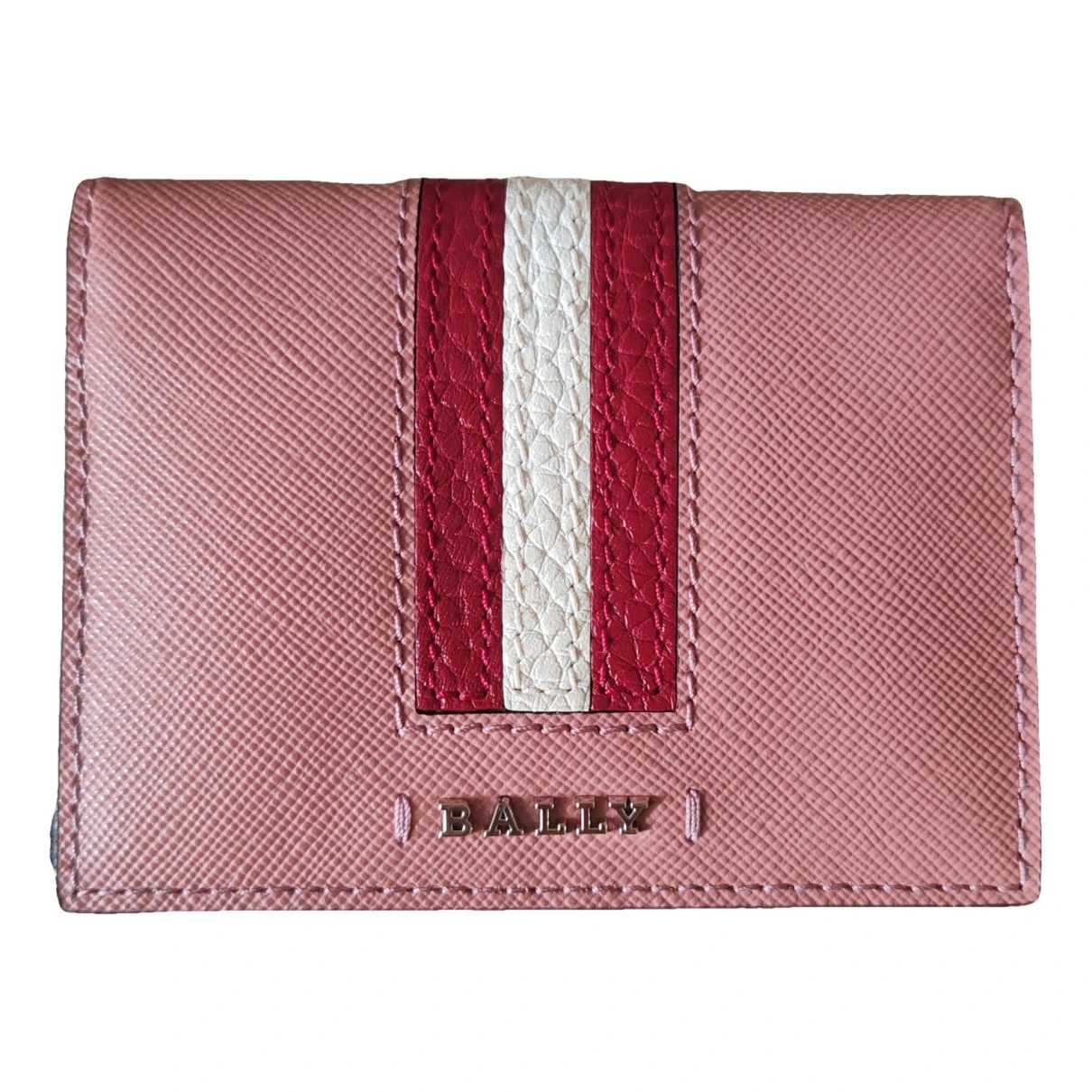 Pre-owned Bally Leather Wallet In Pink