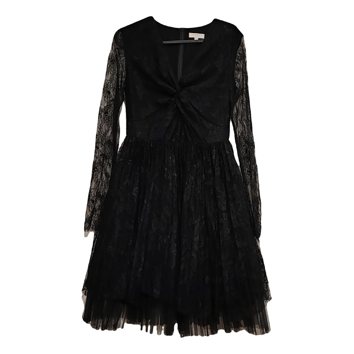 Pre-owned Miss Sixty Lace Dress In Black