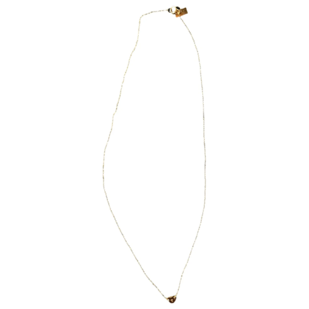 Pre-owned Vanrycke Yellow Gold Necklace