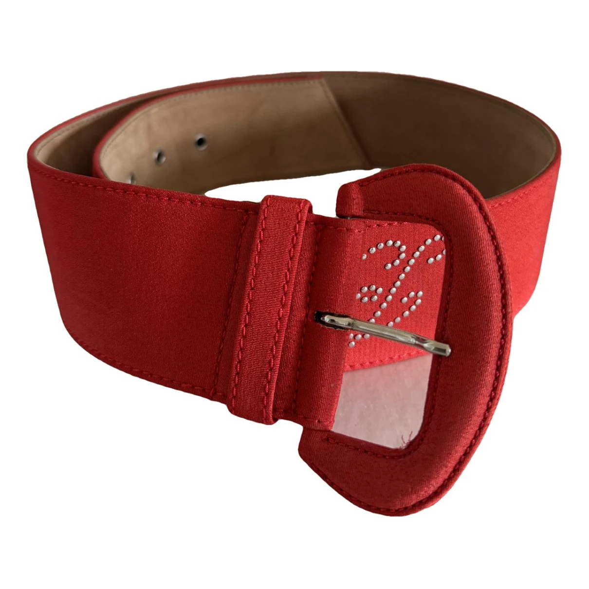 Pre-owned Blumarine Leather Belt In Red