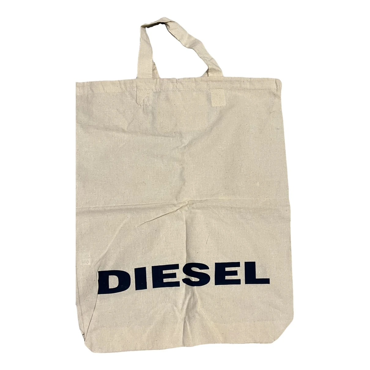 Pre-owned Diesel Cloth Tote In Beige