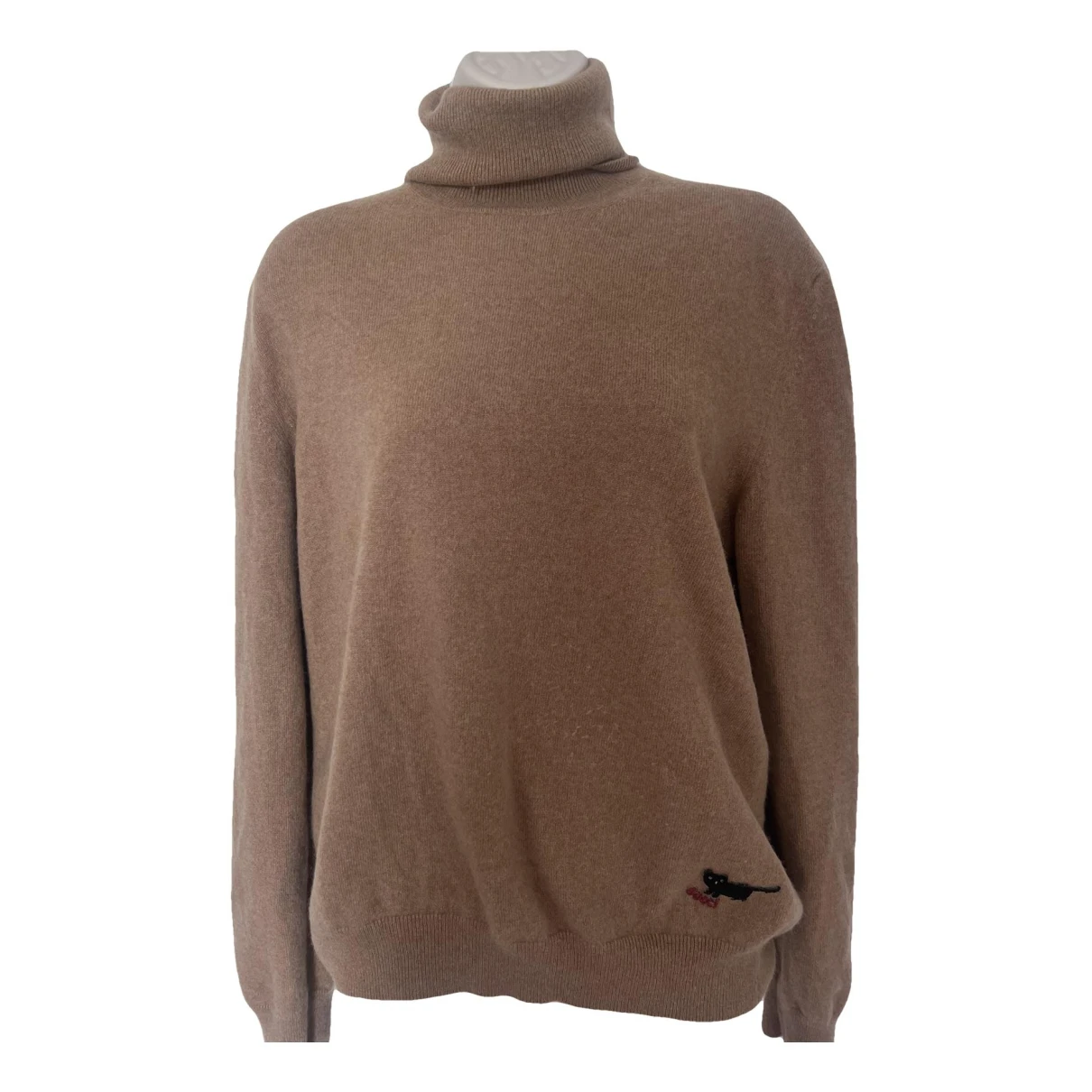 Pre-owned Gucci Cashmere Jumper In Brown