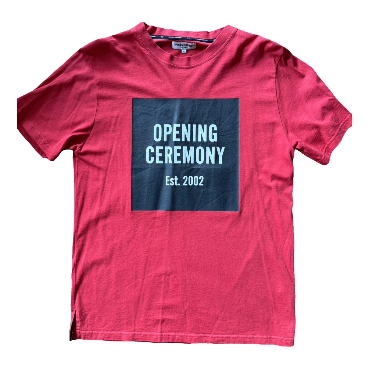 Pre-owned Opening Ceremony T-shirt In Red