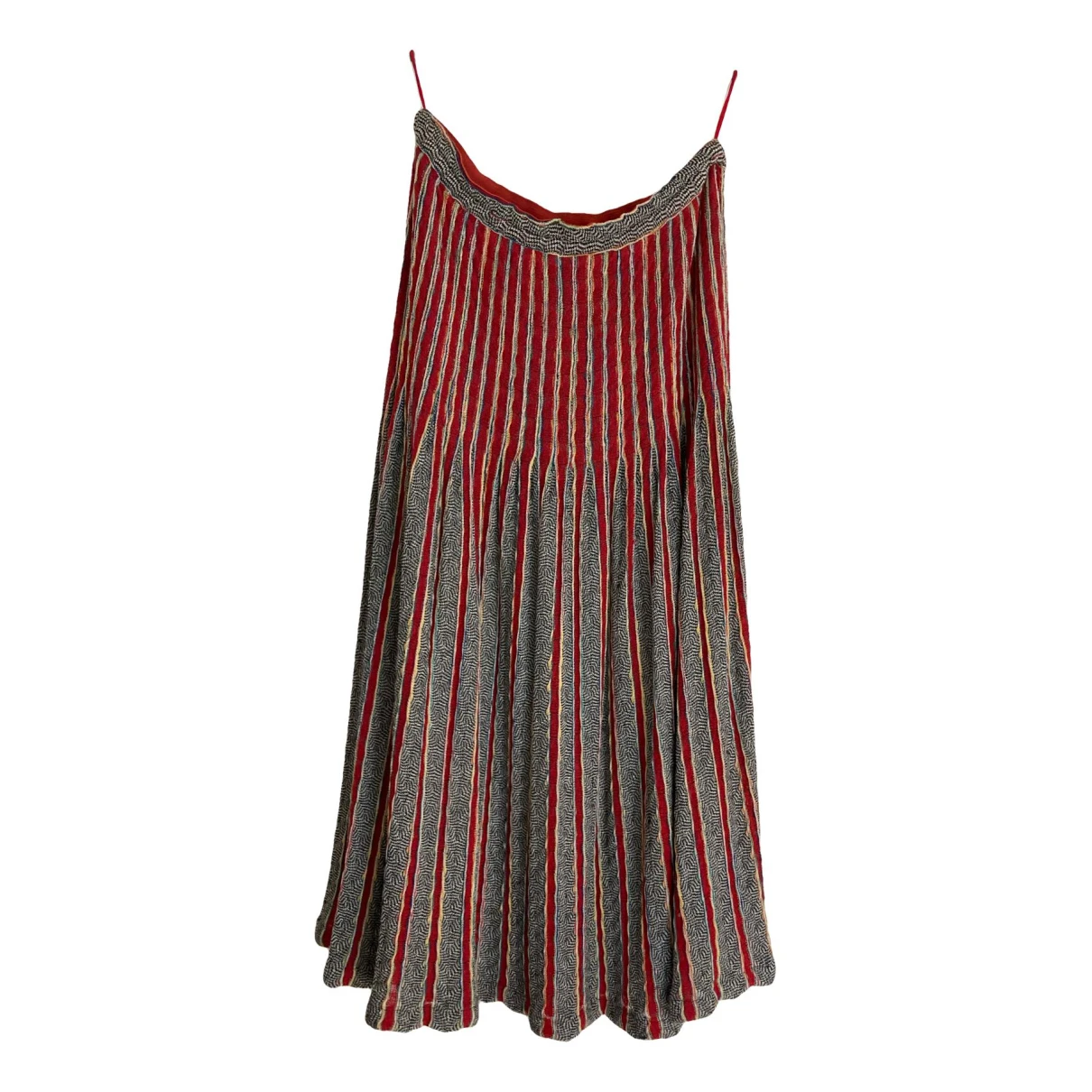 Pre-owned Missoni Mid-length Skirt In Red